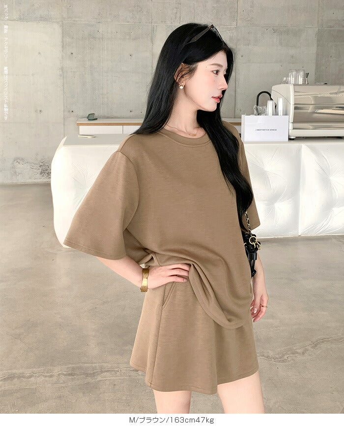 半袖トップスセットアップ