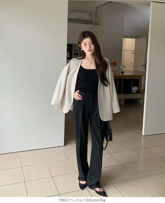 ノーカラージャケット