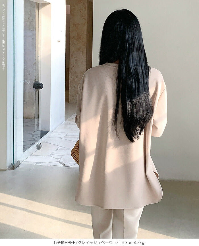 ラウンドヘムトップス