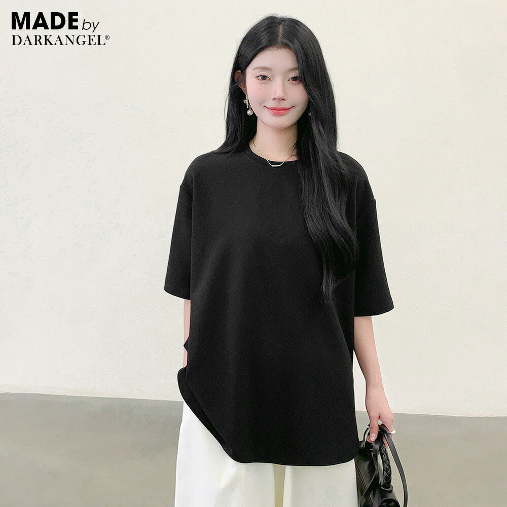 ラウンドヘムトップス