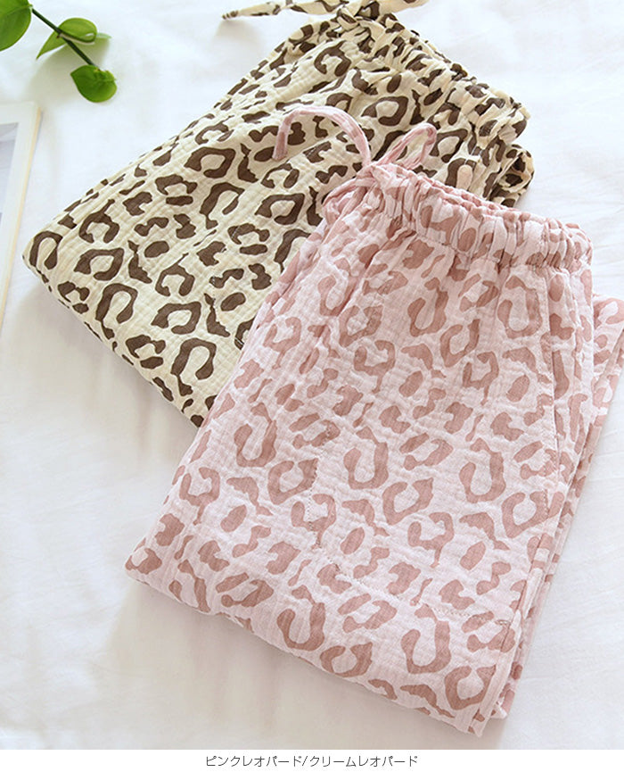 04color | 綿100% | 3柄ルームパンツ