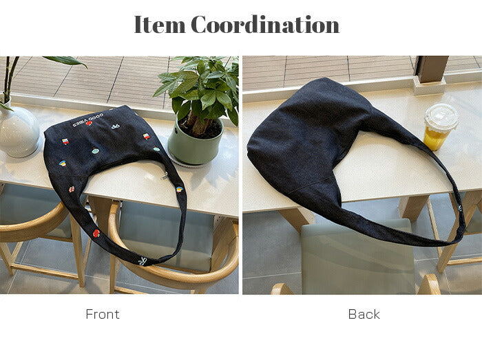 刺しゅうショルダーバッグ