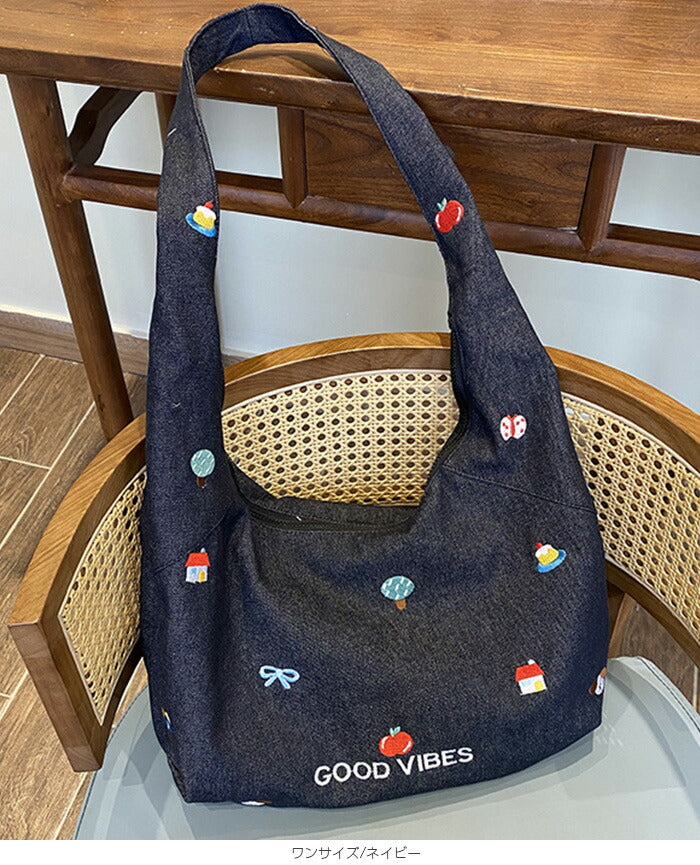 刺しゅうショルダーバッグ