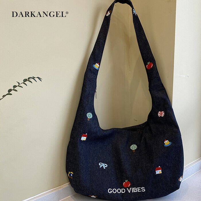 刺しゅうショルダーバッグ