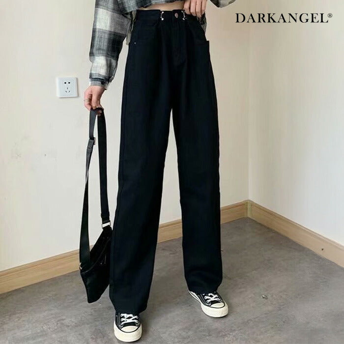 ウエストホックデニム