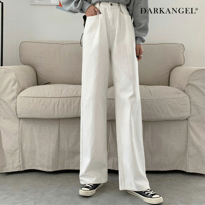 ウエストホックデニム