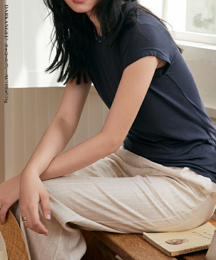 上品生地半袖Tシャツ