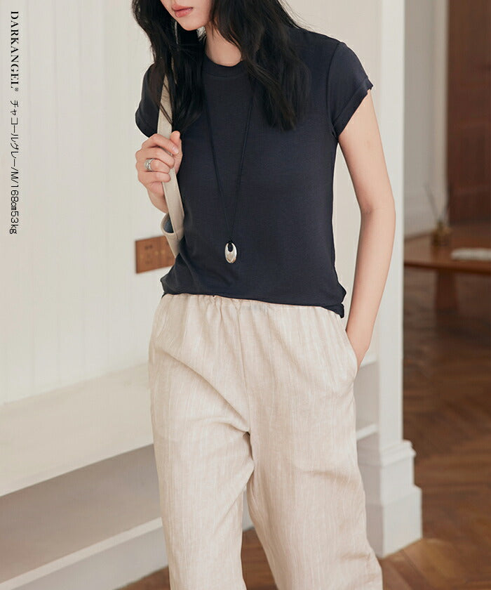 上品生地半袖Tシャツ