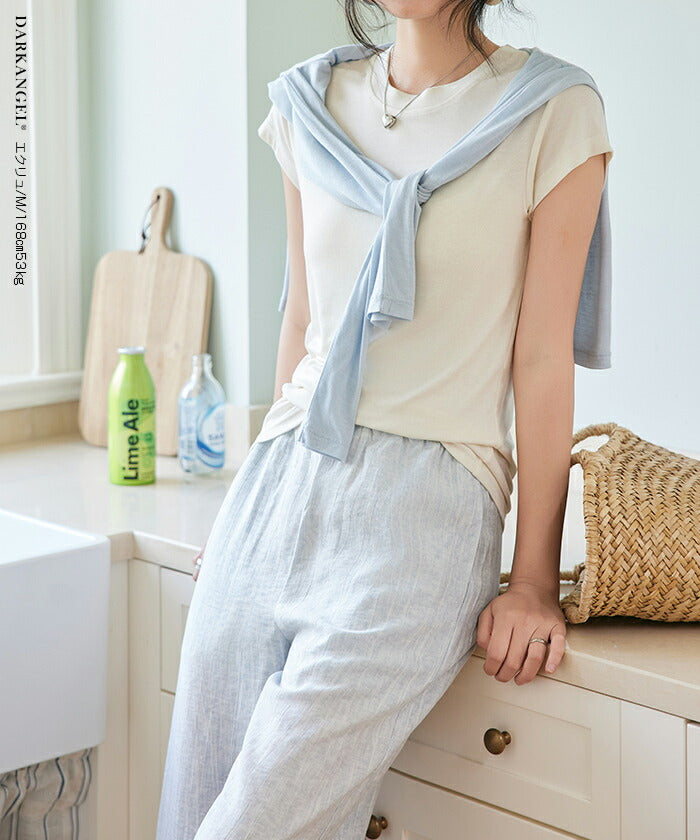 上品生地半袖Tシャツ