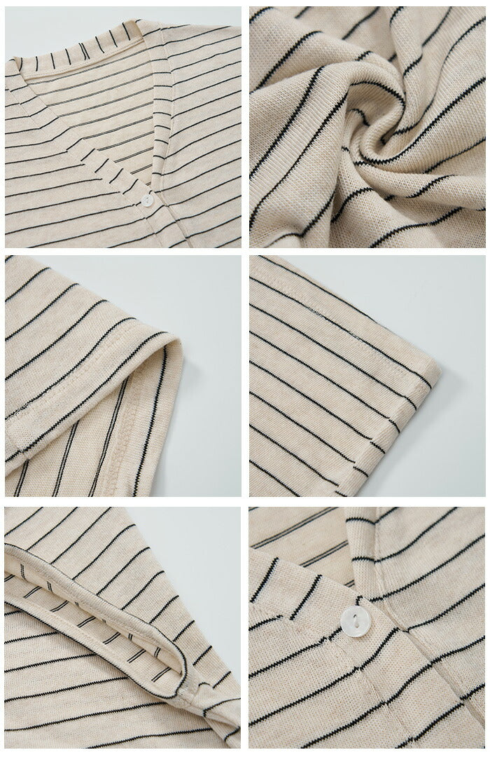 バイカラークルーネックTシャツ