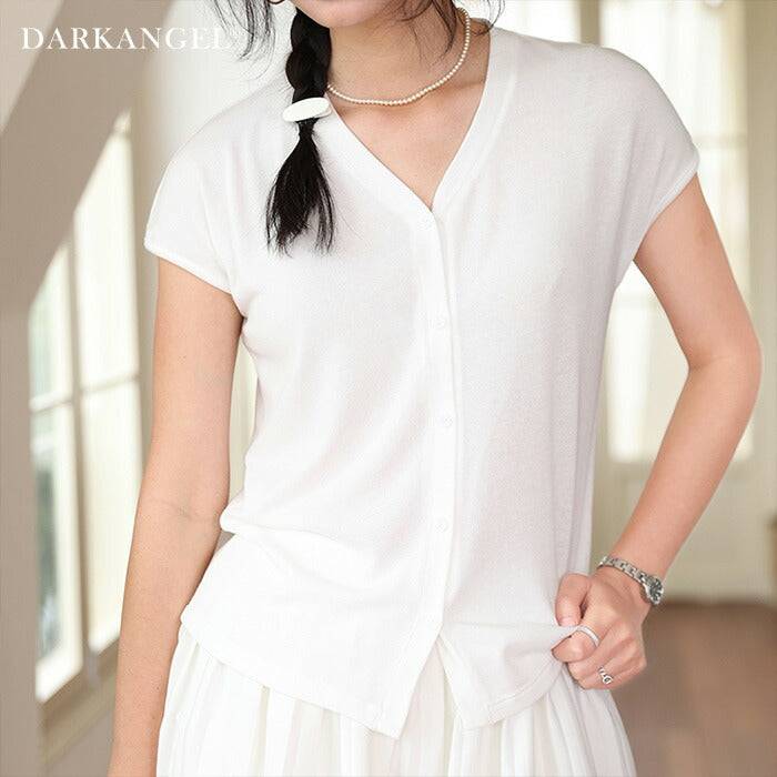 バイカラークルーネックTシャツ