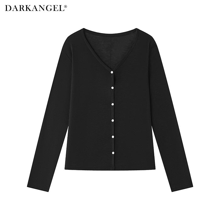 繊維混紡カーディガン