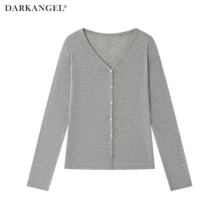 繊維混紡カーディガン