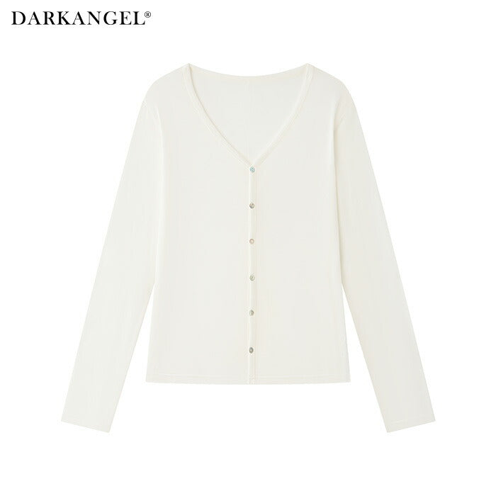 繊維混紡カーディガン