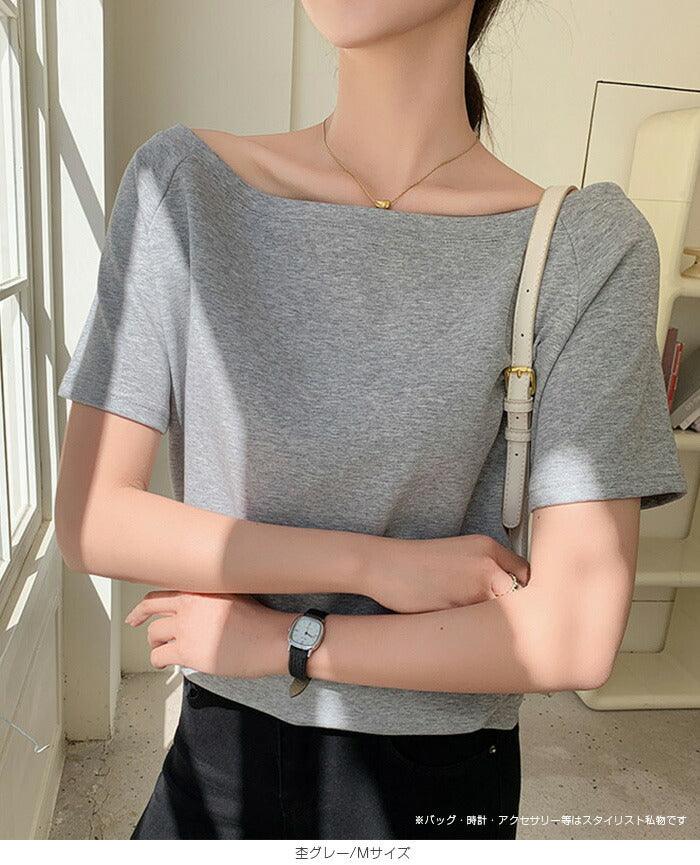 2WAYネックTシャツ