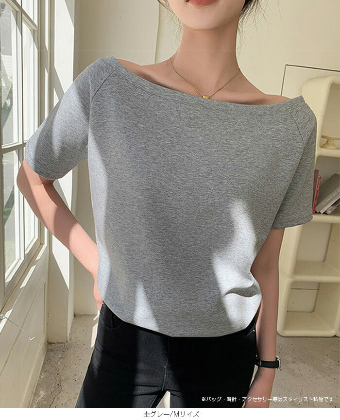 2WAYネックTシャツ