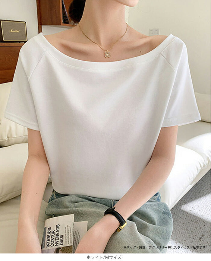 2WAYネックTシャツ