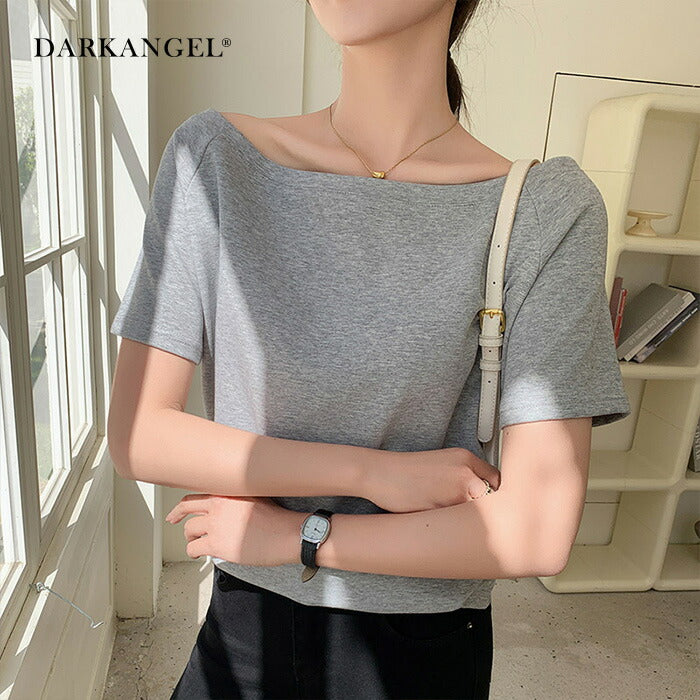 2WAYネックTシャツ