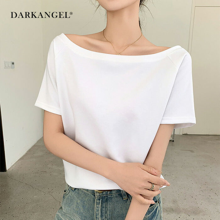 2WAYネックTシャツ