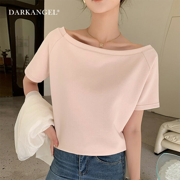 2WAYネックTシャツ