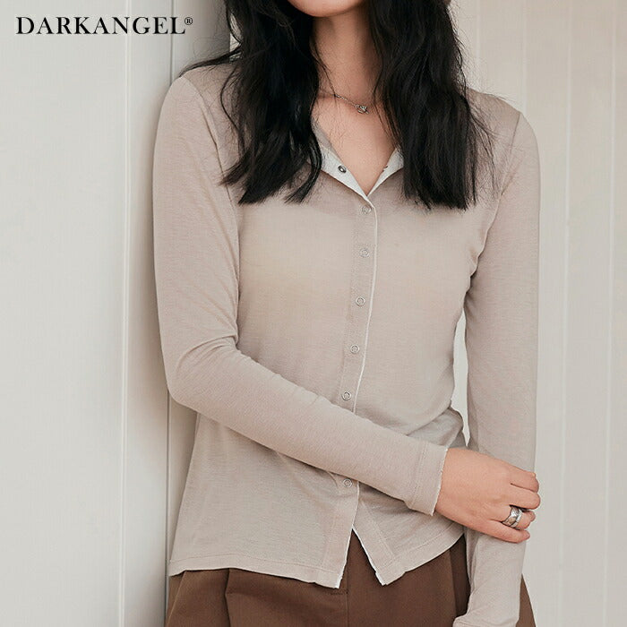 シアーカーディガン