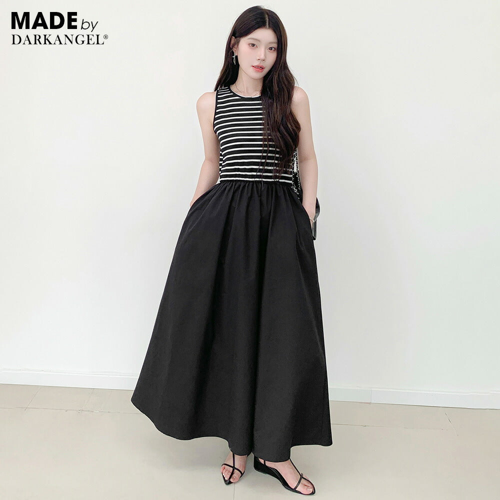 撥水加工ドッキングワンピース