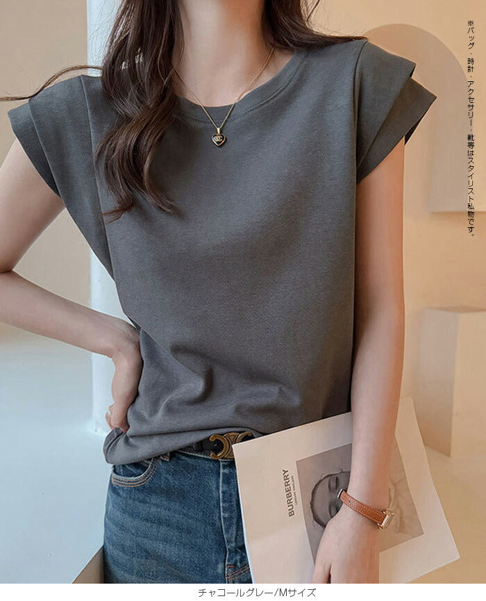 旬映えダブルショルダーT