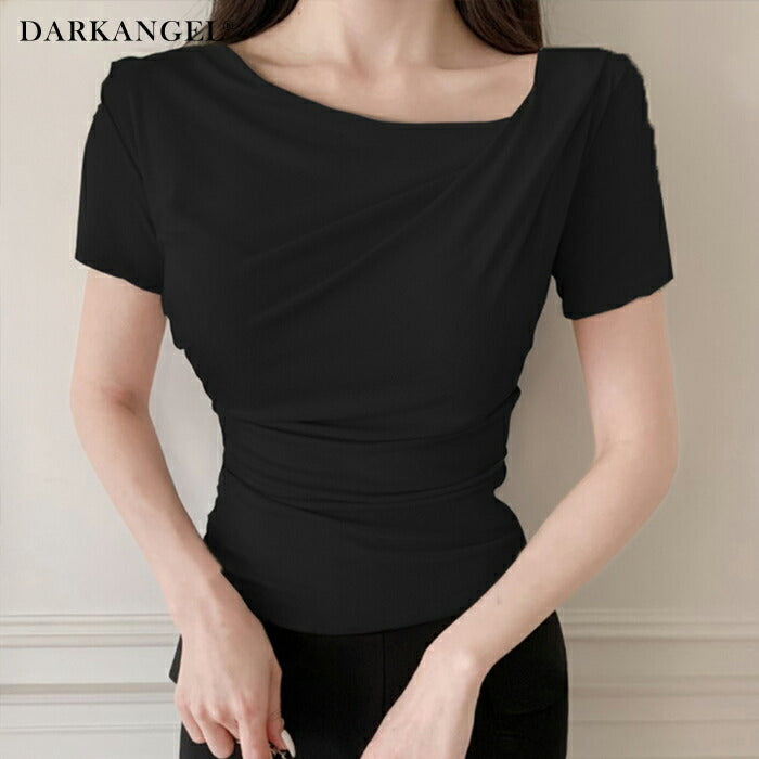 ドレープ半袖Tシャツ