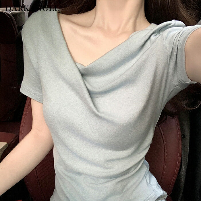 ドレープ半袖Tシャツ
