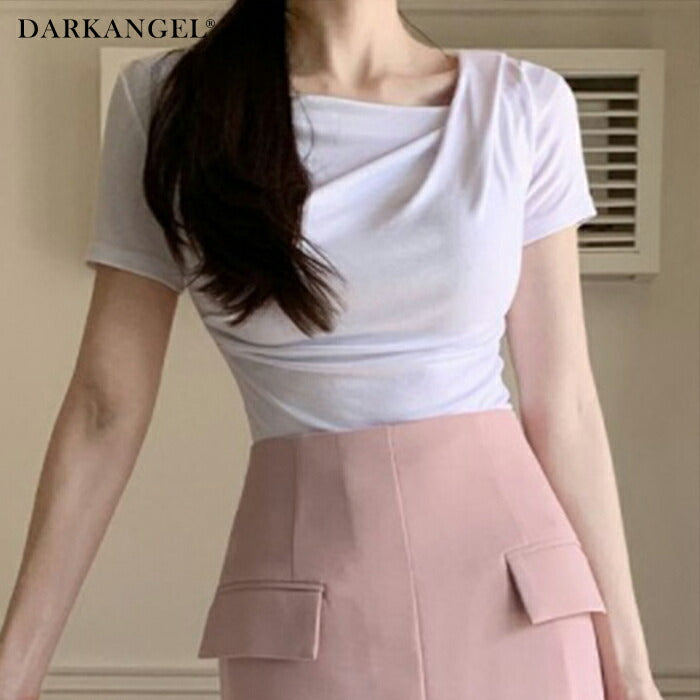 ドレープ半袖Tシャツ