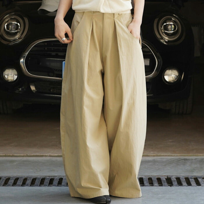 選べる2丈 イージーワイドカーブパンツ