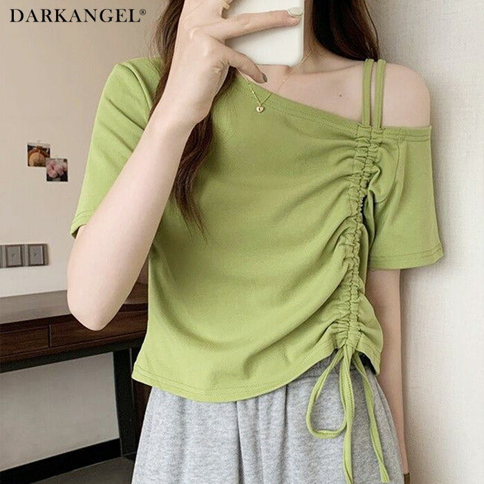 ワンショルダードロストカットソー