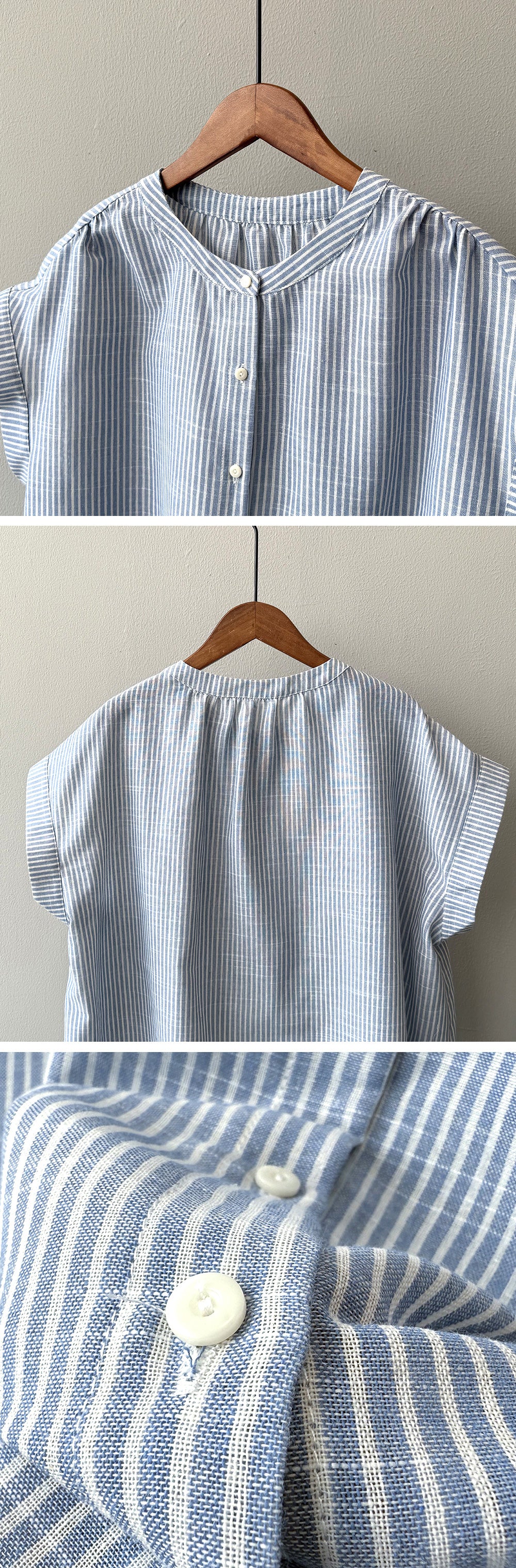 フレンチスリーブブラウス