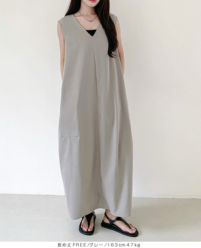 コクーンジャンパースカート ワンピース