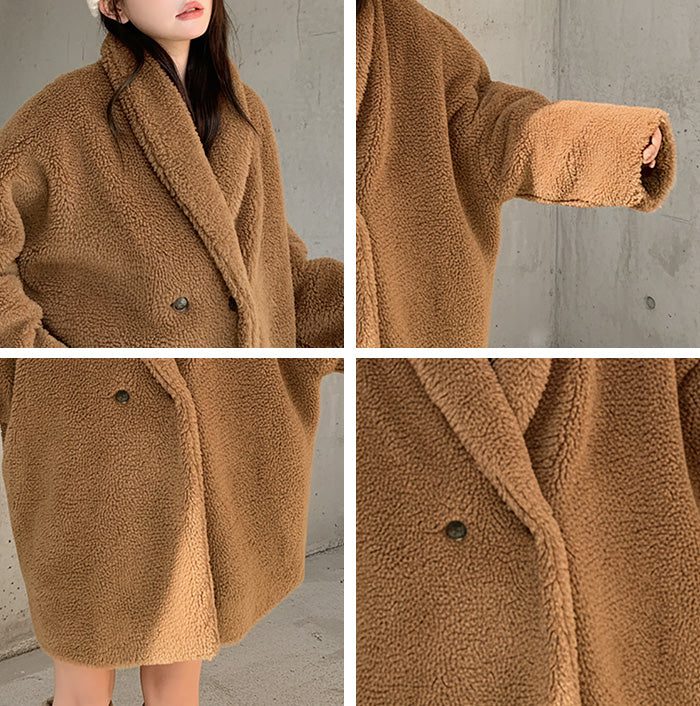 高見えテディベアコート