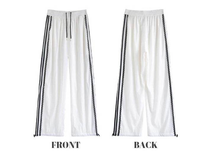 サイドレースライントラックパンツ