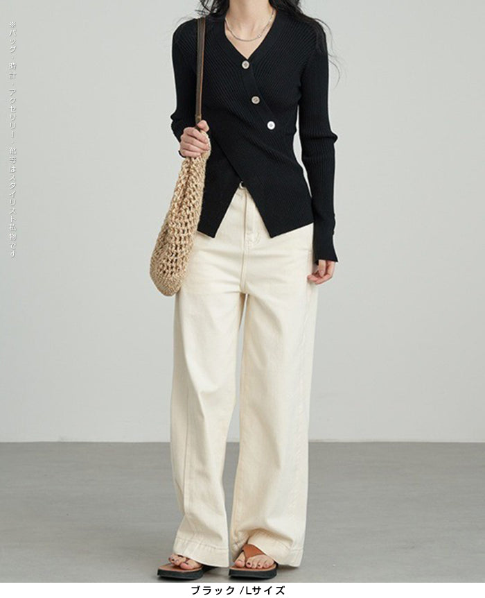 03size | 万能ネット | スリットリブニットトップス