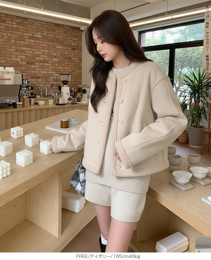 03color | 2点セット | ニットセットアップ セーター&ショートパンツ