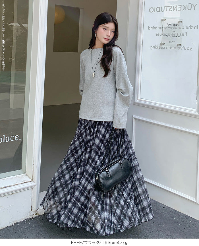 チュールスカート