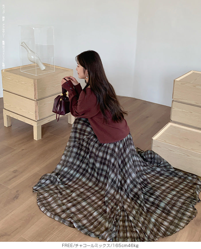 チュールスカート