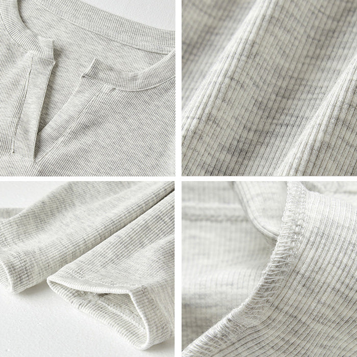 キーネックリブロンT