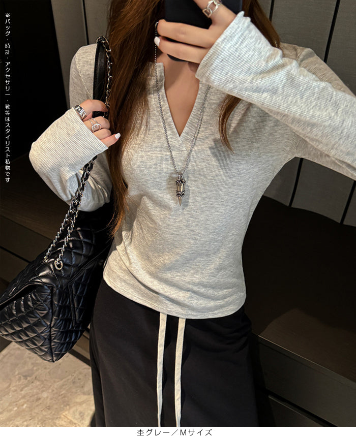 キーネックリブロンT