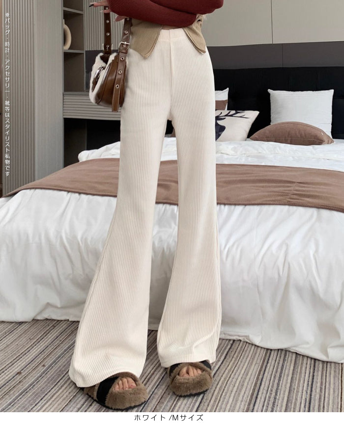 04size | コーデュロイフレアパンツ