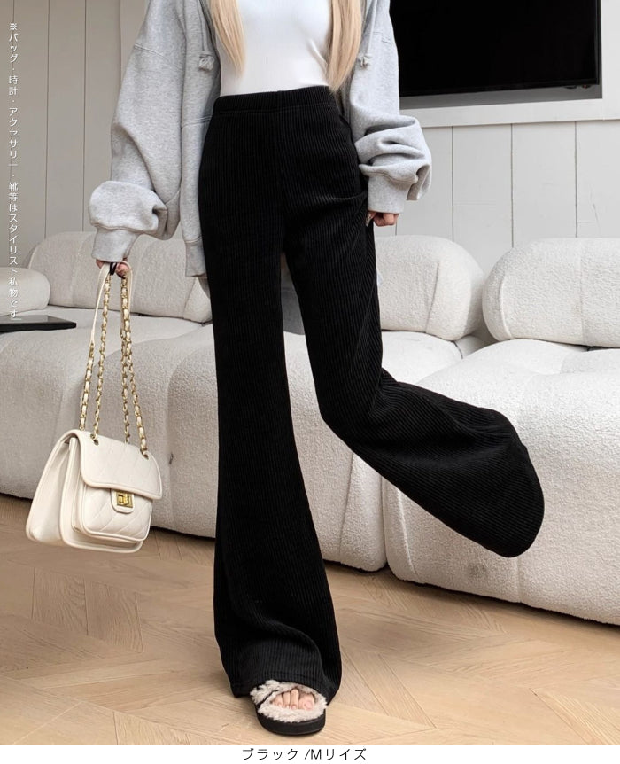 04size | コーデュロイフレアパンツ