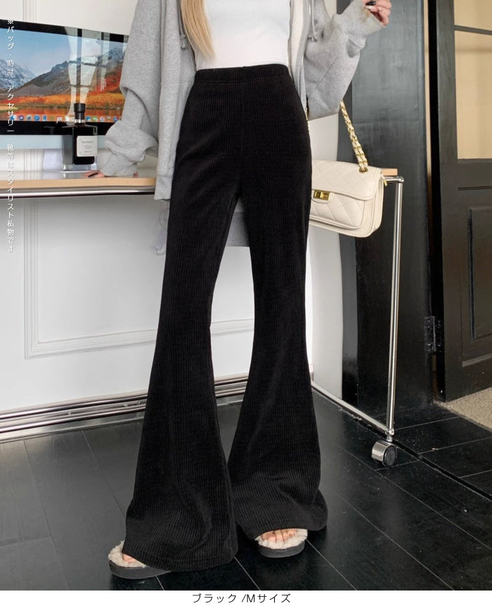 04size | コーデュロイフレアパンツ