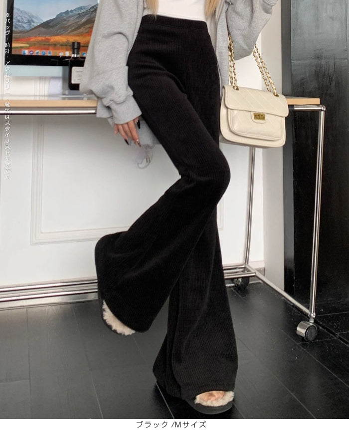 04size | コーデュロイフレアパンツ