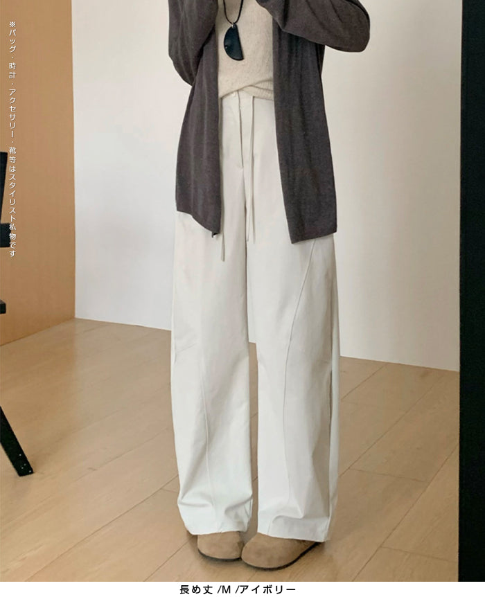 04color | 04サイズ | パネルラインカーブパンツ