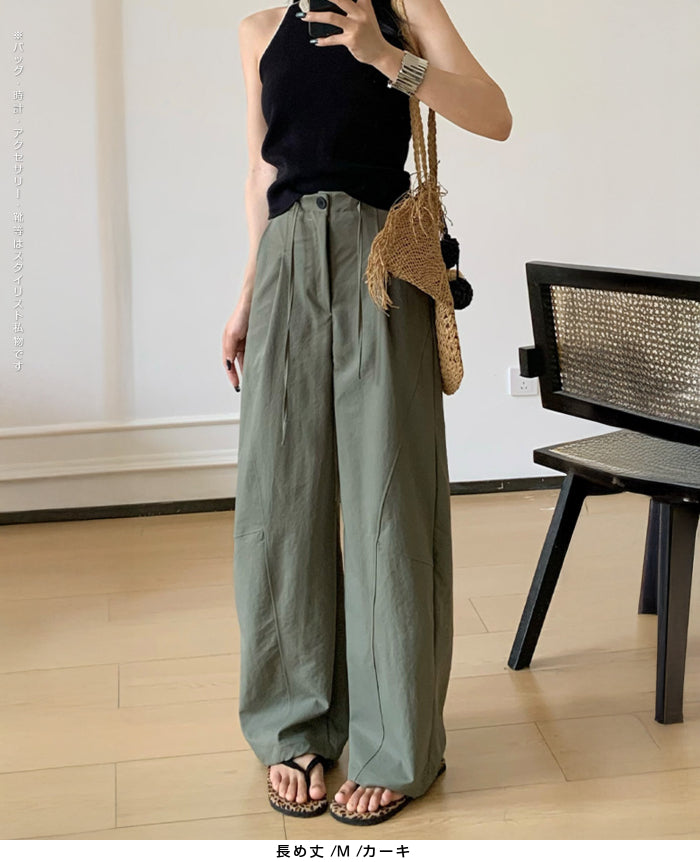 04color | 04サイズ | パネルラインカーブパンツ