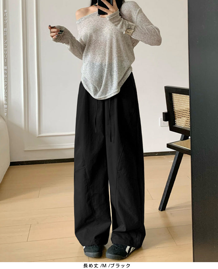 04color | 04サイズ | パネルラインカーブパンツ