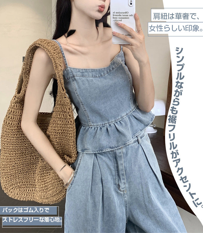 01color | 03サイズ | 2点セット | デニムセットアップ